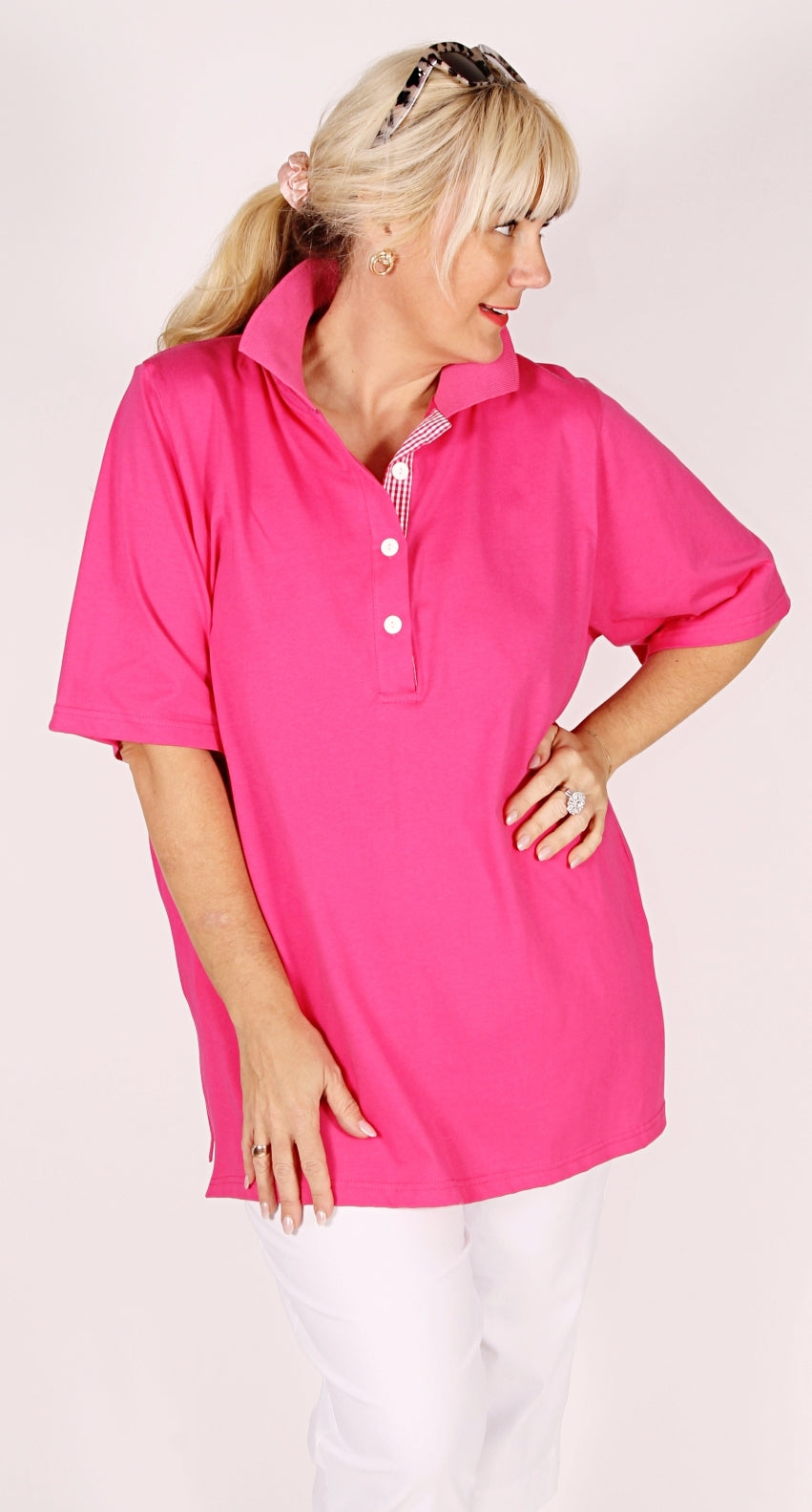 Derby Polo Fuchsia